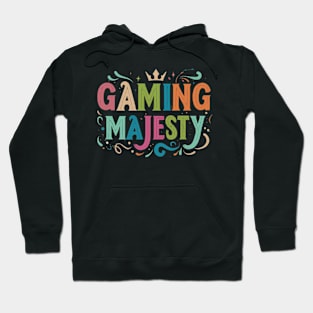 Multicolor gaming Majesty Tee Hoodie